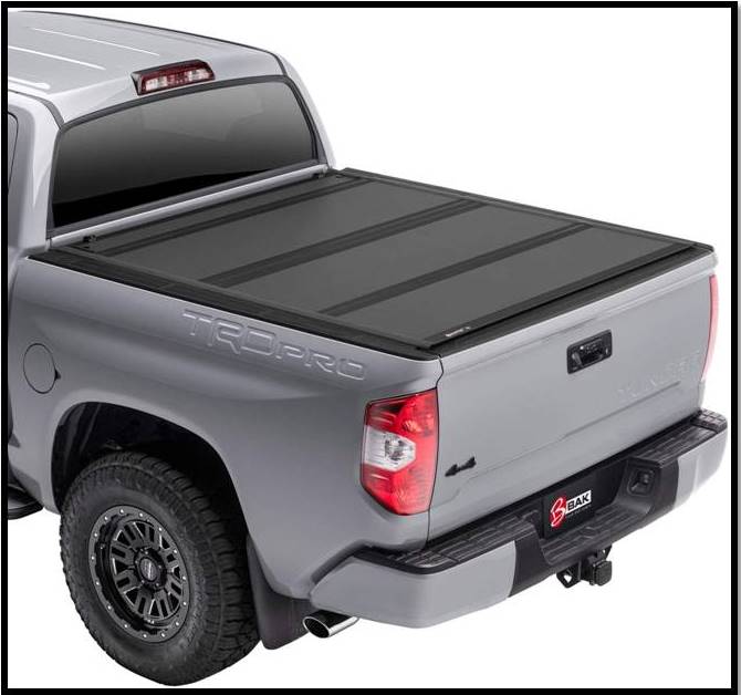 BAK Flip Hard Tri-fold Truck Bed Tonneau Cover For Toyota Tundra
