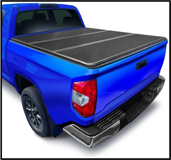 Tyger Auto Hardtop Tri-Fold Truck Bed Tonneau Cover For Toyota Tundra