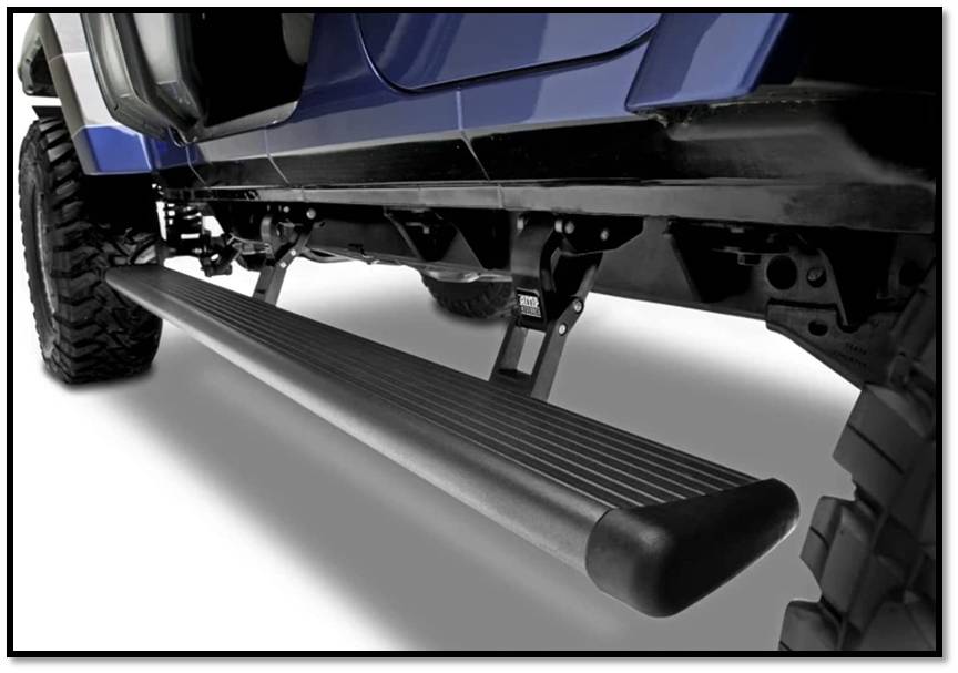 AMP Research PowerStep Electric Running Boards Side Steps Nerf Bars For Jeep Wrangler