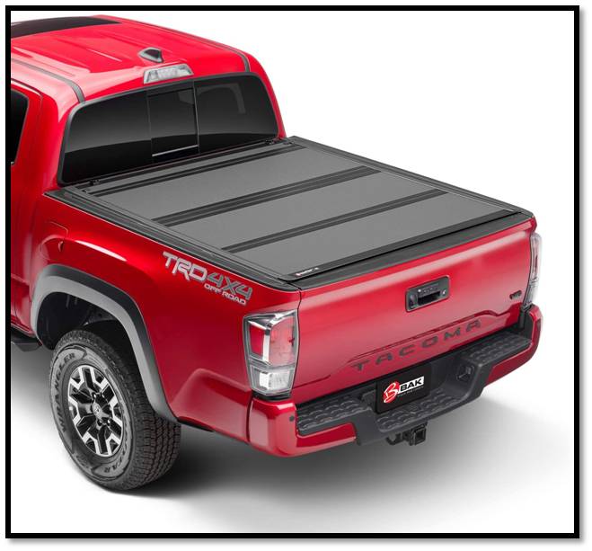 BAK BAKFlip Hard Tri-fold Truck Bed Tonneau Cover For Toyota Tacoma