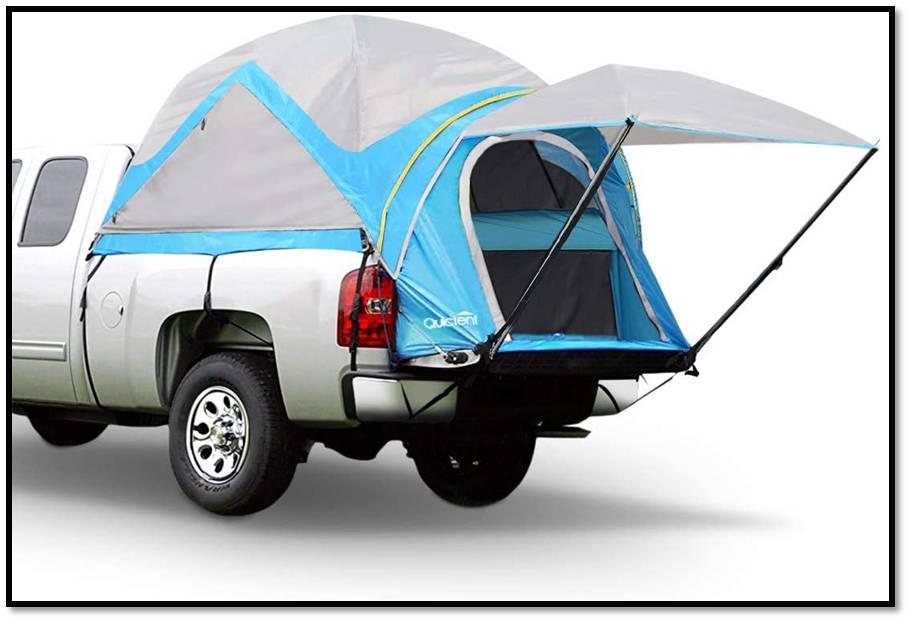 Quictent Waterproof Pickup Truck Bed Tent For Travel Campaign