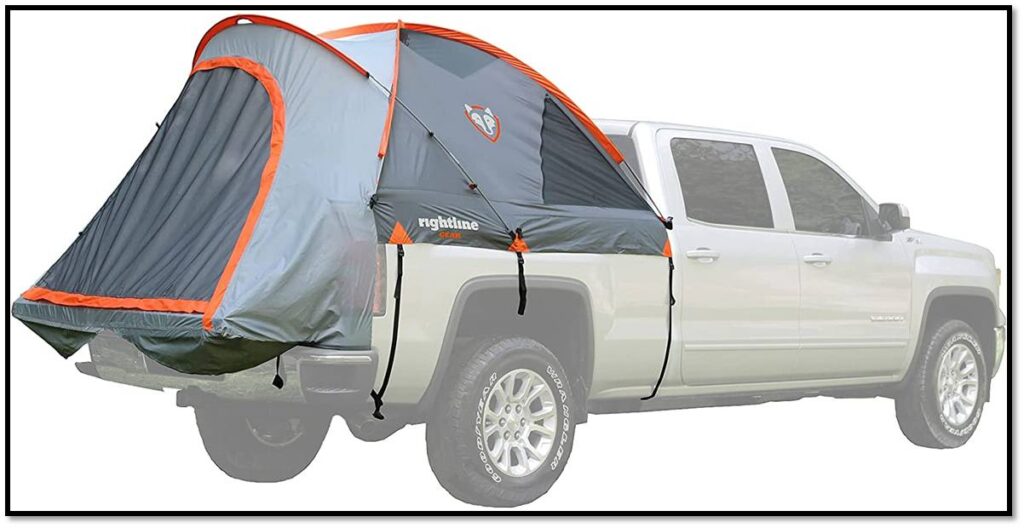 Rightline Gear Full-Size Standard Pickup Truck Bed Tent For Campaign