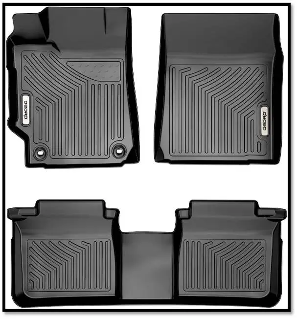 #2 OEDRO All Weather Protection Floor Liner Floor Mats For Toyota Tundra